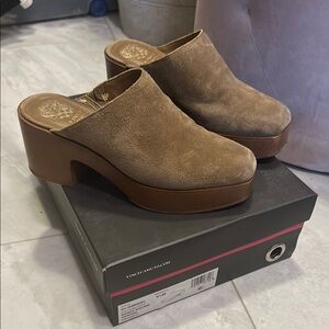 Vince Camuto Womens Mule Clogs